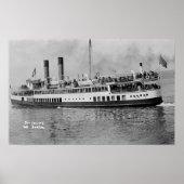 Seattle, WashingtonView of the Tacoma Steamer Poster (Voorkant)