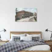 Seattle, WASTweede Avenue Frederick en Nelson Canvas Afdruk (Insitu (Slaapkamer))