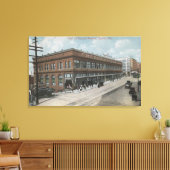 Seattle, WASTweede Avenue Frederick en Nelson Canvas Afdruk (Insitu (Woonkamer))