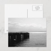 Seattle Waterfront Briefkaart (Voorkant / Achterkant)