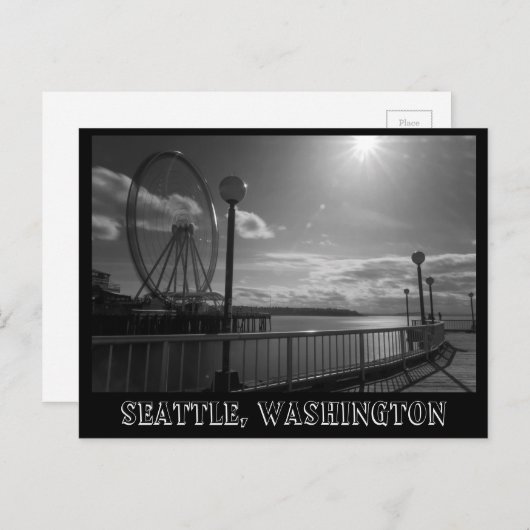Seattle waterfront briefkaart (Voorkant / Achterkant)