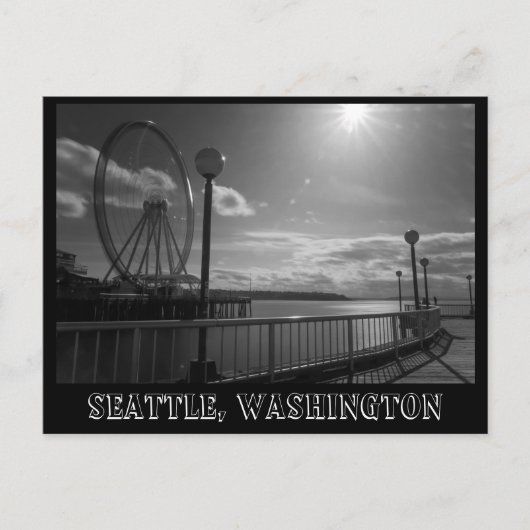Seattle waterfront briefkaart (Voorkant)