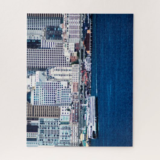 Seattle Waterfront - Groot Legpuzzel (Verticaal)