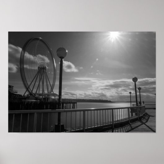 Seattle waterfront poster (Voorkant)