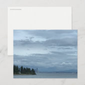 Seattle Waterfront Skyline Reis Fotografie Briefkaart (Voorkant / Achterkant)