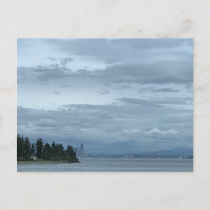 Seattle Waterfront Skyline Reis Fotografie Briefkaart