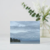 Seattle Waterfront Skyline Reis Fotografie Briefkaart (Staand voorkant)