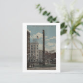 Seattle, WATotem Pole op Pioneer Square Briefkaart (Staand voorkant)