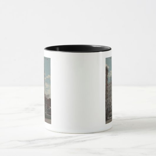 Seattle, WATotem Pole op Pioneer Square Mok (Midden)