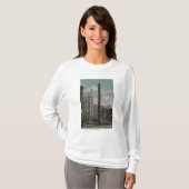 Seattle, WATotem Pole op Pioneer Square T-shirt (Voorkant volledig)