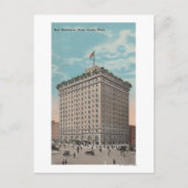 Seattle, WAView van het Washington Hotel Briefkaart (Voorkant)