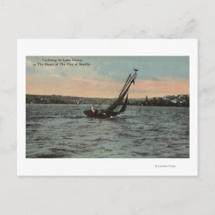 Seattle, WAYachting op Lake Union Briefkaart