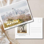 Seattle Wedding Save the Date Briefkaart