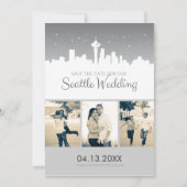 Seattle Wedding Save-the-date Save The Date (Voorkant)