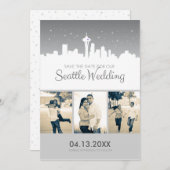 Seattle Wedding Save-the-date Save The Date (Voorkant / Achterkant)