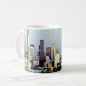 Seattle with Mount Rainier, Washington State, VS Koffiemok (Voorkant links)