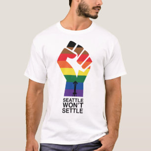 Seattle Won niet Settle T-shirt