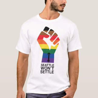 Seattle Won niet Settle T-shirt