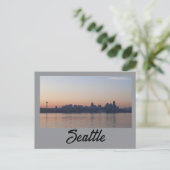 Seattle Zonsopgang Briefkaart (Staand voorkant)