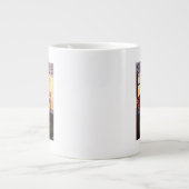 SeattlePike Place Market Sign and Water Uitzicht Grote Koffiekop (Voorkant)