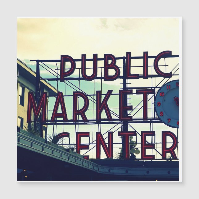 Seattle's Pikes Place Market (Voorkant)