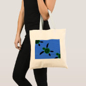 Seaturles of Zee Turtles Honu Tote Bag (Voorkant (product))