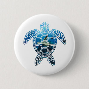 seaturtle-2 ronde button 5,7 cm