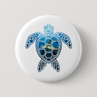 seaturtle-2 ronde button 5,7 cm