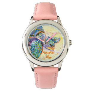 SeaTurtle aan de strand Horloge