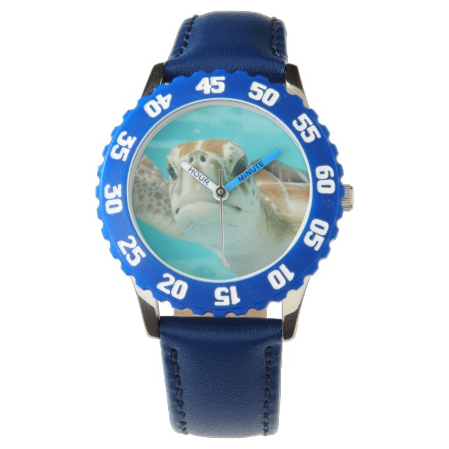 SEATURTLE SNELLE TURTLE HORLOGE (Voorkant)
