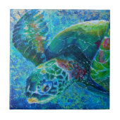SeaTurtle Tegeltje (Voorkant)