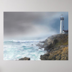 SeaView 286 vuurtoren Poster