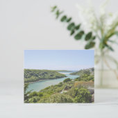 Seaview, Gannel, Newquay Briefkaart (Staand voorkant)
