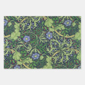 Seaweed art nouveau design by William Morris Inpakpapier Vel (Voorkant 3)