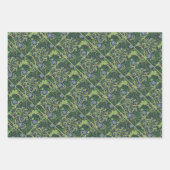 Seaweed art nouveau design by William Morris Inpakpapier Vel (Voorkant)