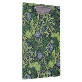 Seaweed art nouveau design by William Morris Klembord (Rechts)