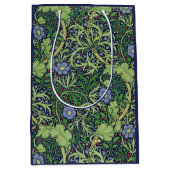 Seaweed art nouveau design by William Morris Medium Cadeauzakje (Voorkant)