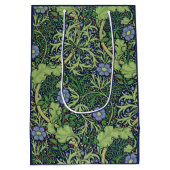 Seaweed art nouveau design by William Morris Medium Cadeauzakje (Achterkant)