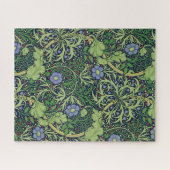 Seaweed art nouveau design van William Morris Legpuzzel (Horizontaal)