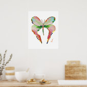 Seaweed Butterfly Print (Keuken)