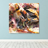 SEAWEED CANVAS AFDRUK (Insitu (Houten vloer))