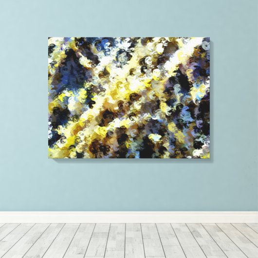 SEAWEED CANVAS AFDRUK (Insitu (Houten vloer))