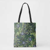 Seaweed cobalt thyme - William Morris Tote Bag (Voorkant)