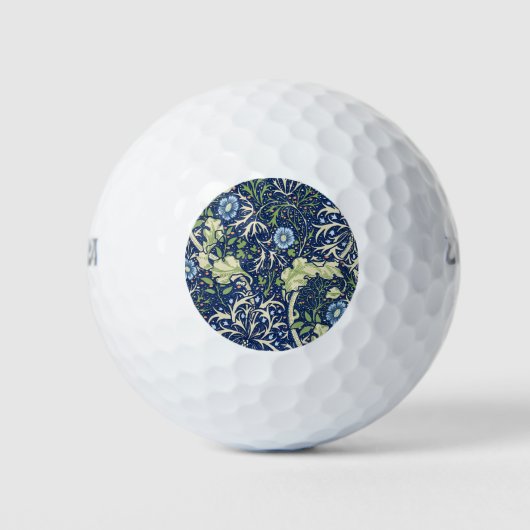 Seaweed (door William Morris) Golfballen (Voorkant)