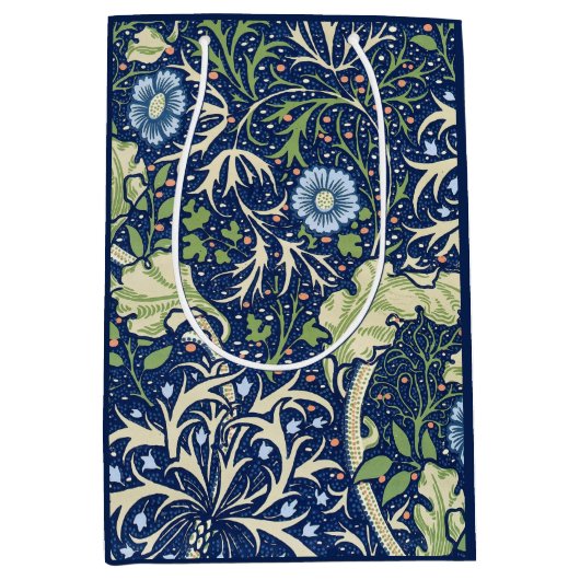 Seaweed (door William Morris) Medium Cadeauzakje (Voorkant)