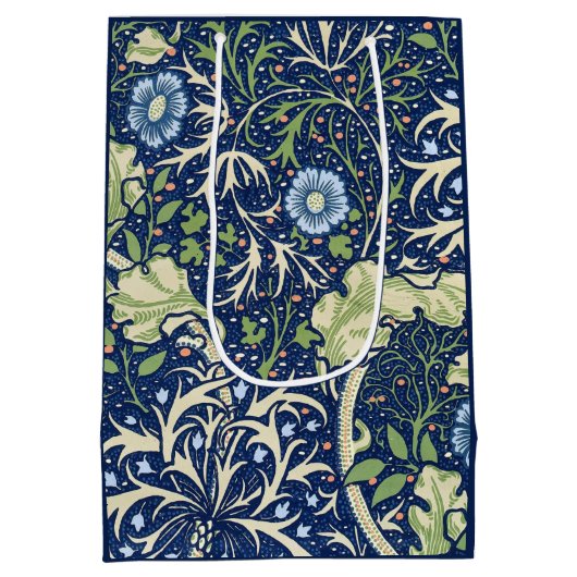 Seaweed (door William Morris) Medium Cadeauzakje (Achterkant)