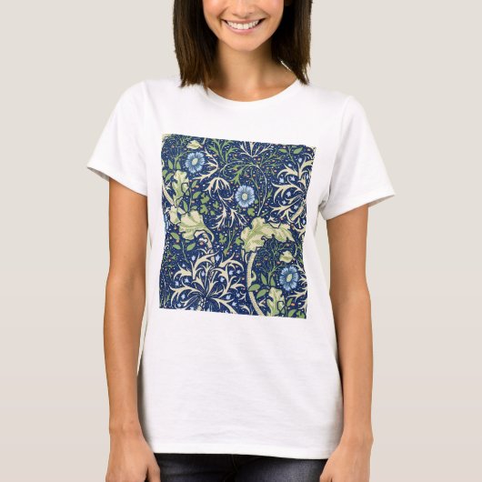 Seaweed (door William Morris) T-shirt (Voorkant)