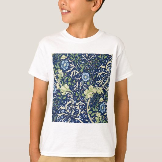 Seaweed (door William Morris) T-shirt (Voorkant)