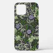 Seaweed Lila Flowers Pattern John Dearle Case-Mate iPhone Case (Achterkant)