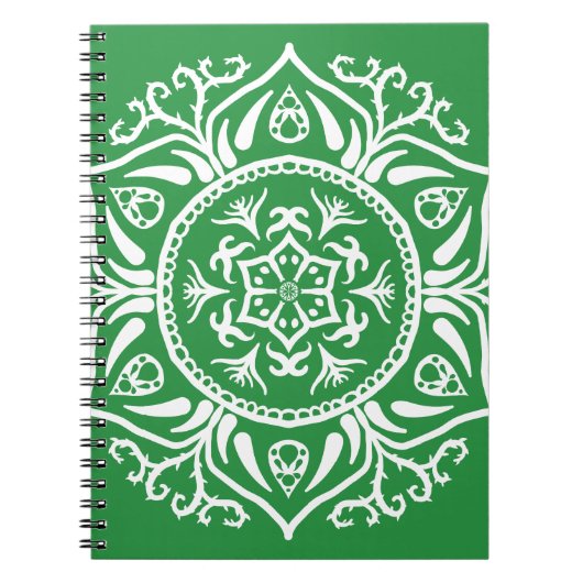 Seaweed Mandala Notitieboek (Voorkant)